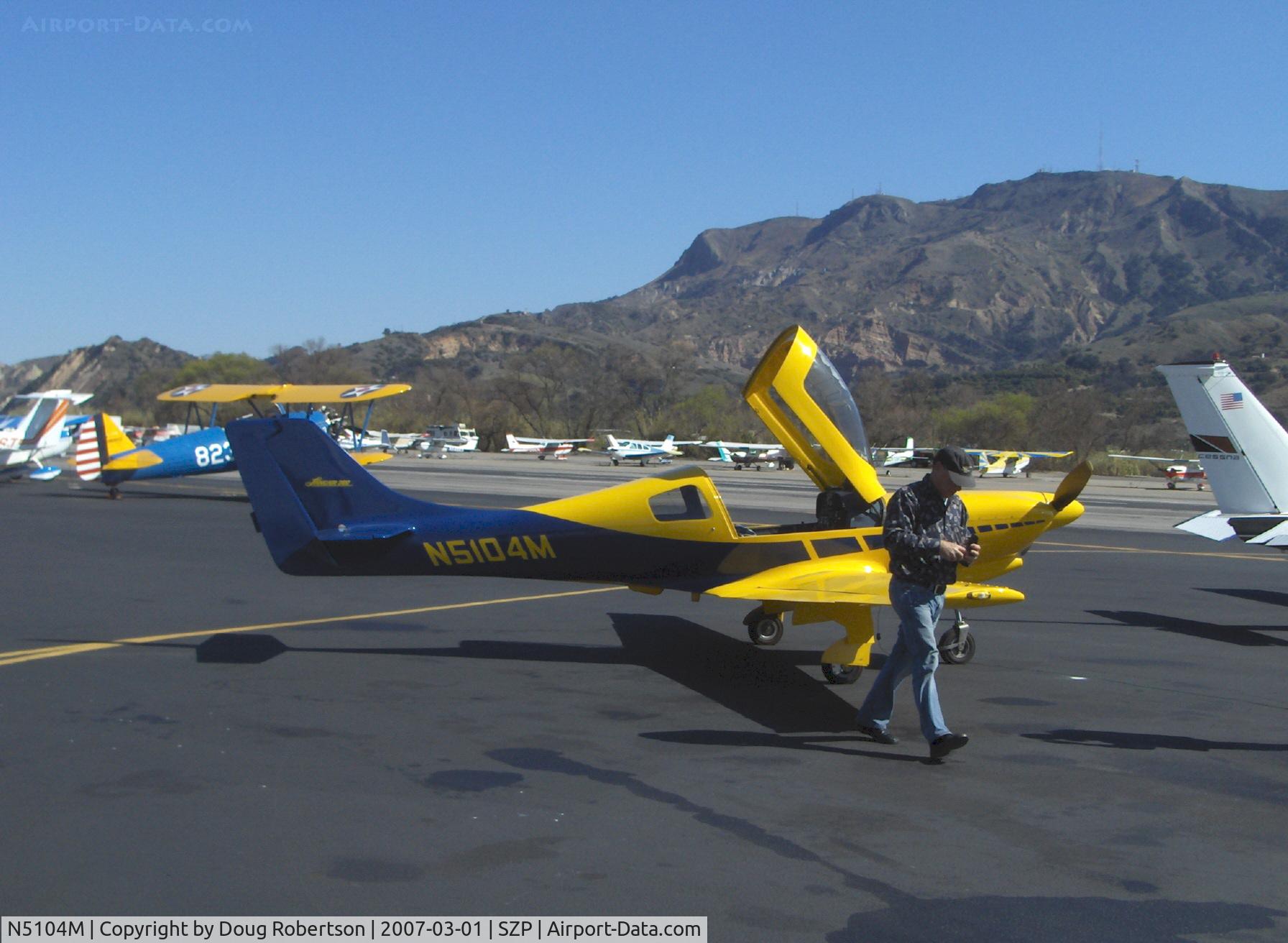 N5104M, 1991 Lancair 360 C/N 605-320-351FB, 1991 Myerly LANCAIR 360, Lycoming IO-360 A&C, refueling