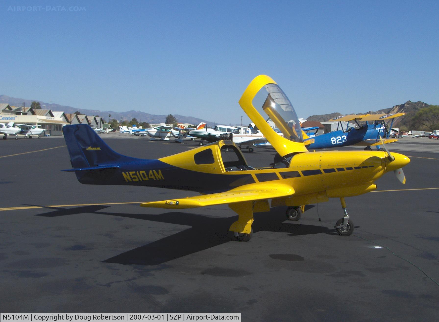 N5104M, 1991 Lancair 360 C/N 605-320-351FB, 1991 Myerly LANCAIR 360, Lycoming IO-360 A&C, refueling