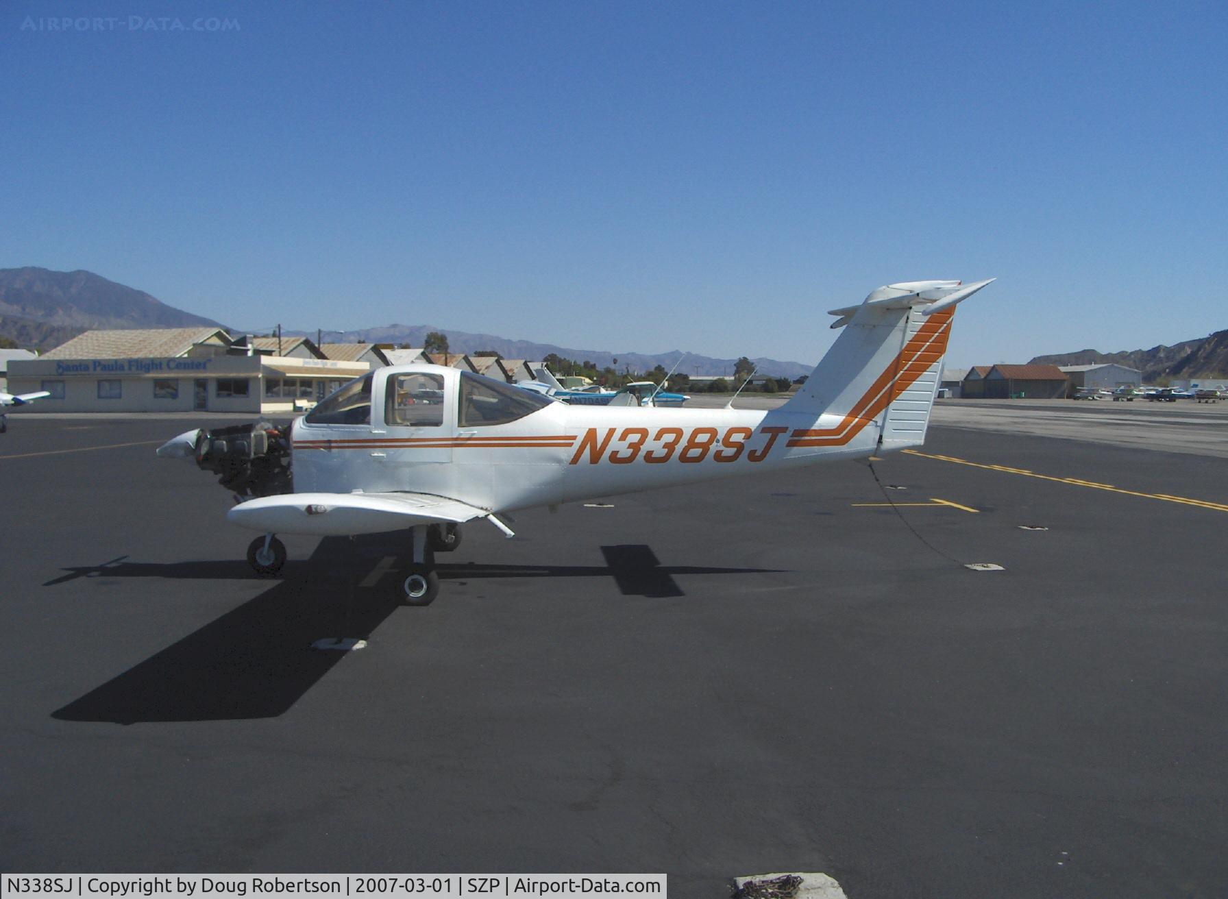 N338SJ, 1979 Piper PA-38-112 Tomahawk C/N 38-79A0500, 1979 Piper PA-38 TOMAHAWK, Lycoming O-235-L2C 115 Hp