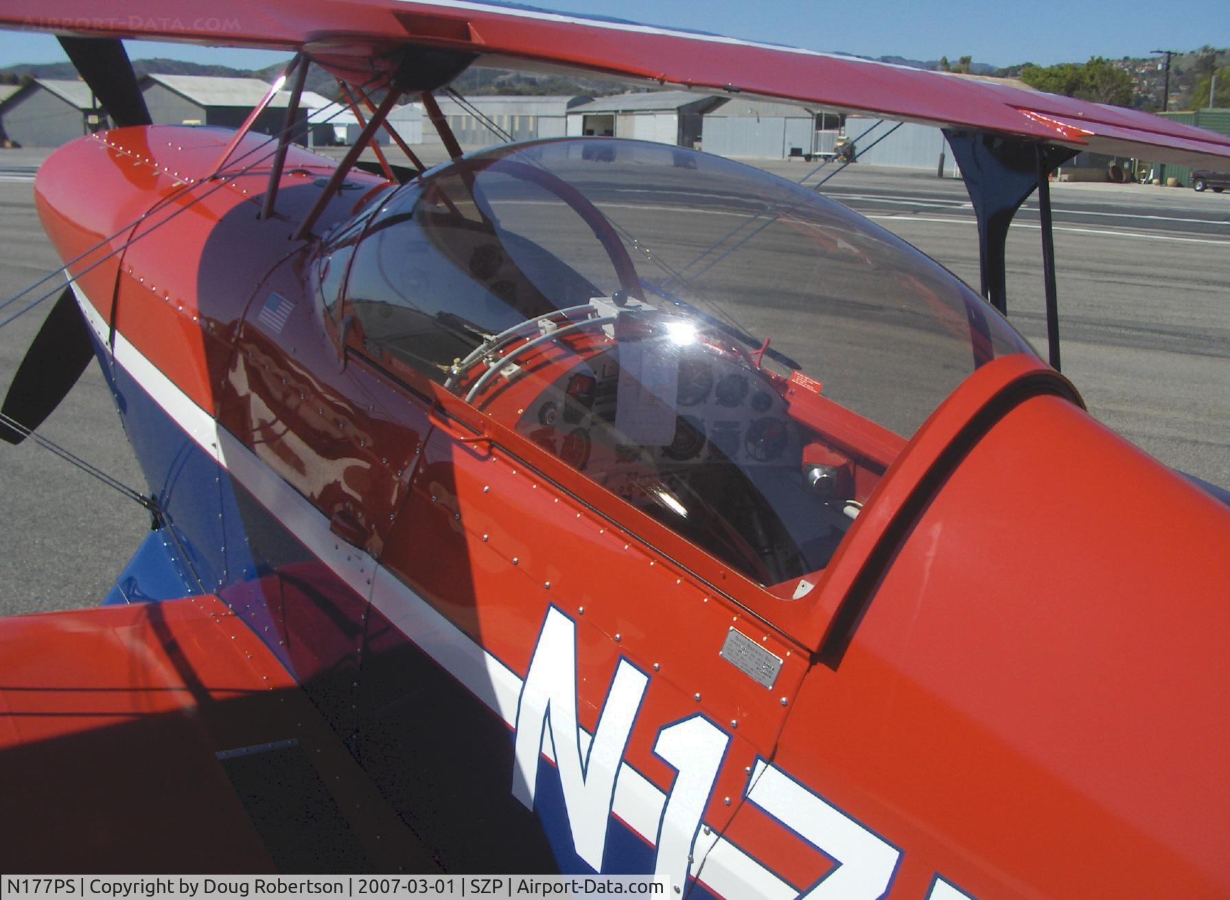 N177PS, 2000 Aviat Pitts S-2C Special C/N 6038, 2000 Aviat PITTS S-2C, Lycoming AEIO-540, panels