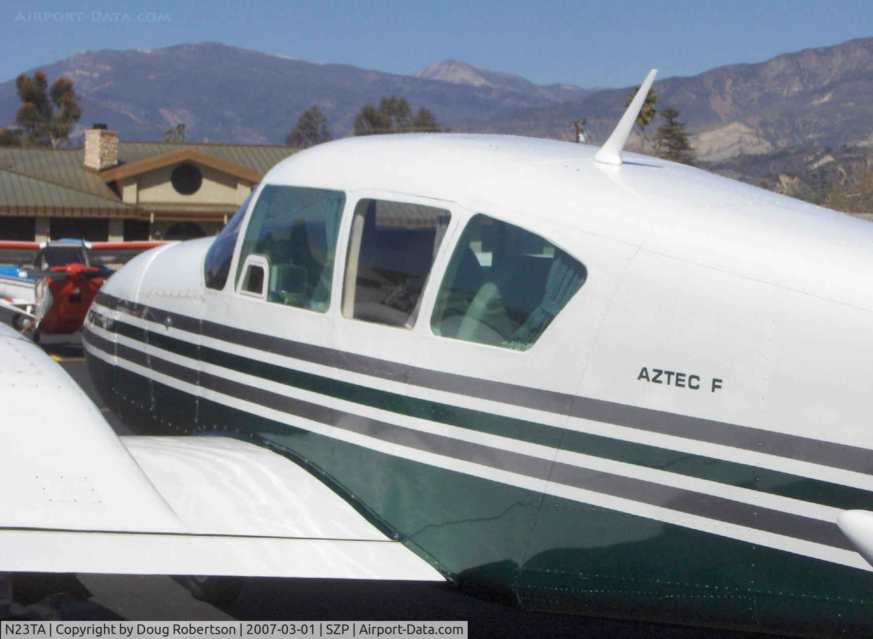 N23TA, 1978 Piper PA-23-250 Aztec F C/N 27-7854114, 1979 Piper PA-23-250 AZTEC F, two Lycoming IO-540-C4B5 250 Hp each, large roomy cabin