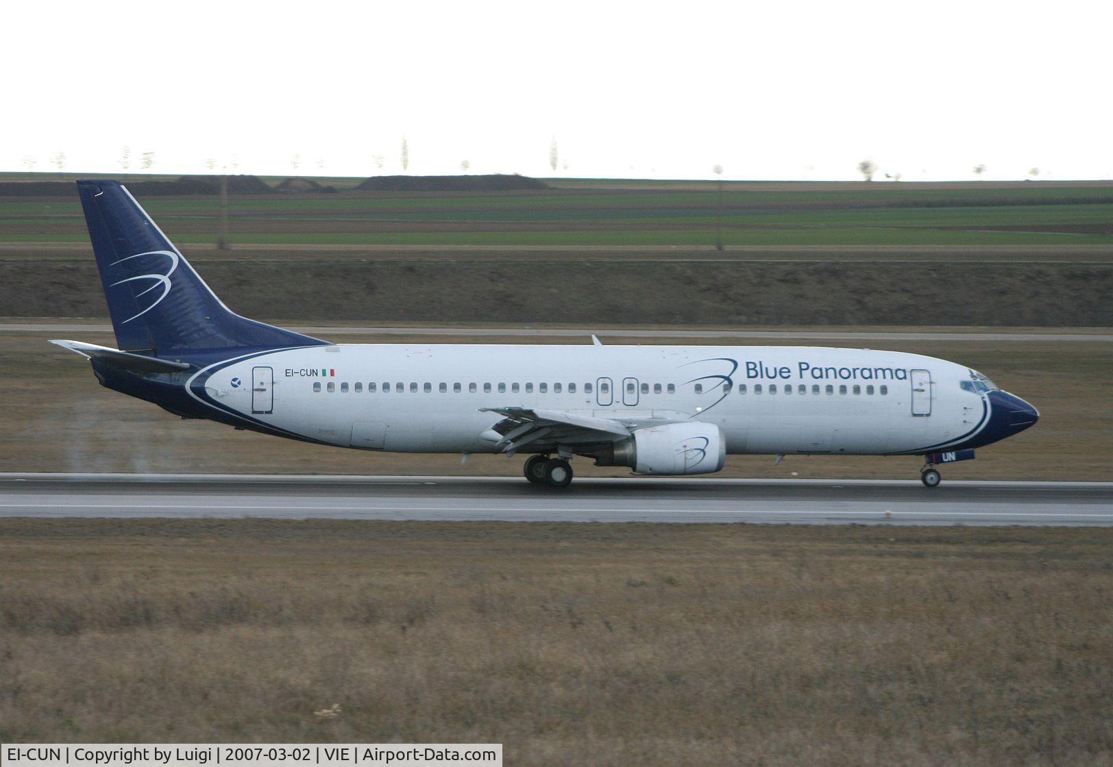 EI-CUN, 1992 Boeing 737-4K5 C/N 27074, Blue Panorama 737-400