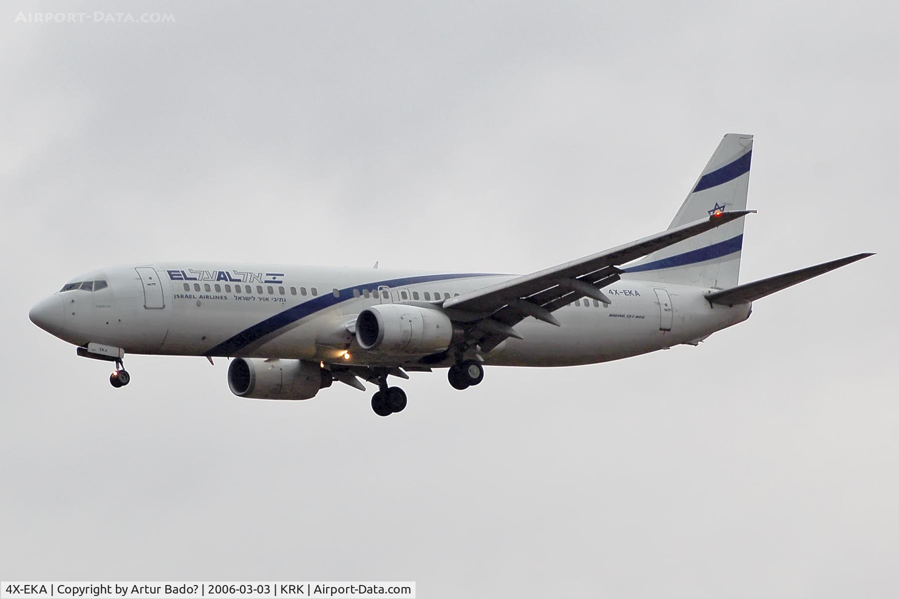 4X-EKA, 1999 Boeing 737-858 C/N 29957, EL-AL Israel Airlines