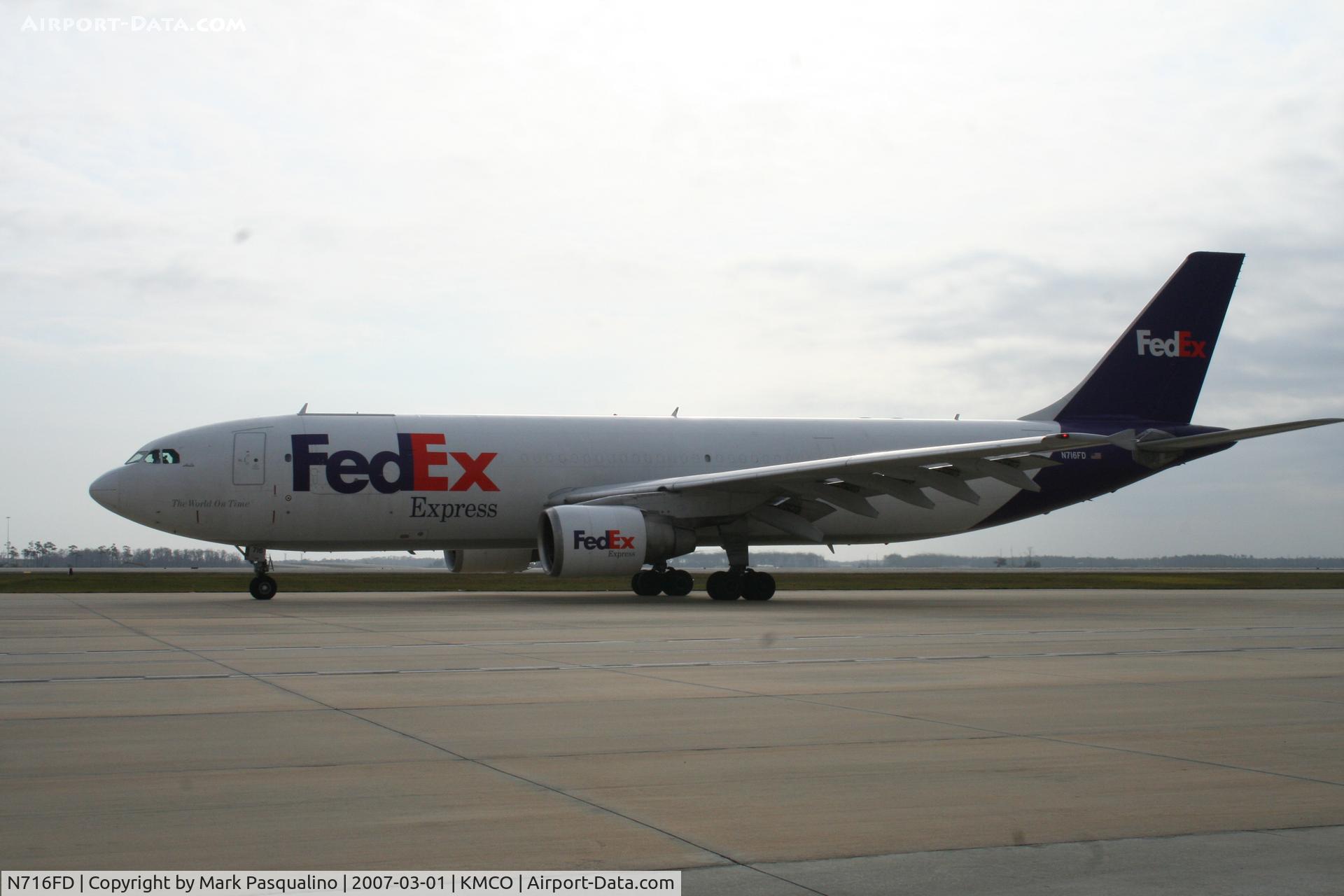 N716FD, 1986 Airbus A300B4-622 C/N 358, Airbus A300
