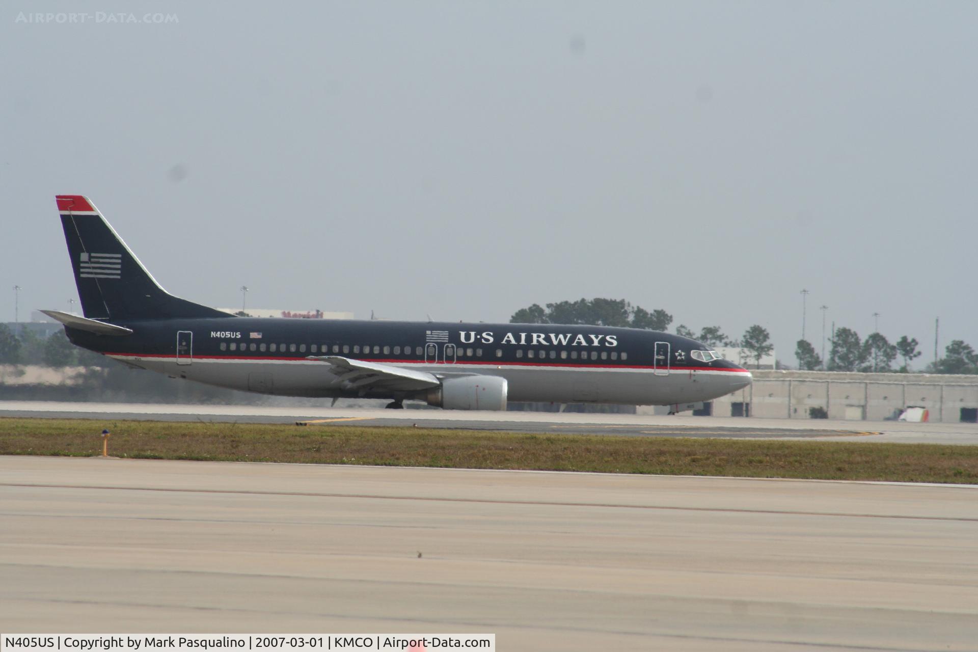 N405US, 1989 Boeing 737-401 C/N 23885, Boeing 737-400