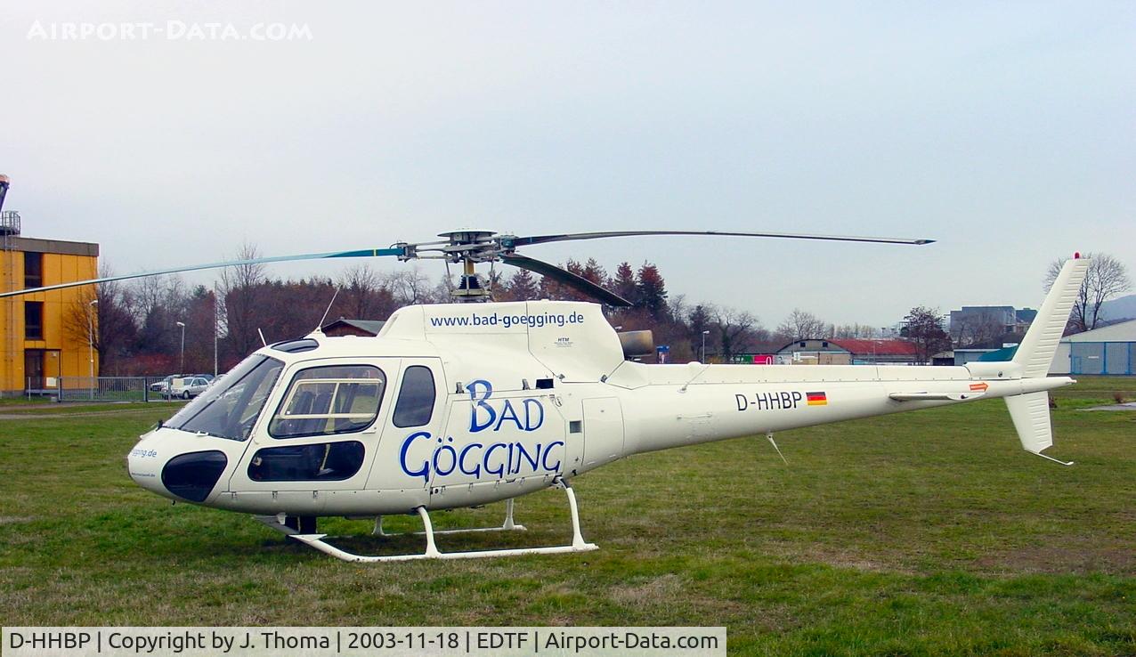 D-HHBP, Eurocopter AS-350B Ecureuil Ecureuil C/N 1973, Eurocopter AS-350B