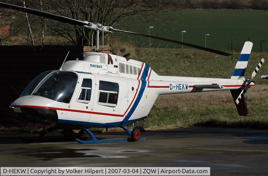 D-HEKW, Bell 206B JetRanger II C/N 2101, Bell 206B Jet Ranger II