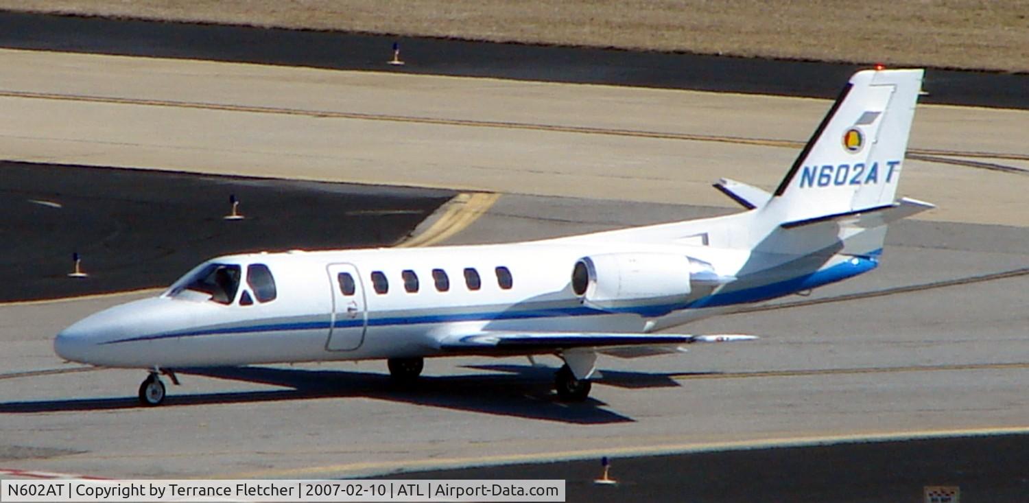 N602AT, 1989 Cessna 550 C/N 550-0606, Citation 550