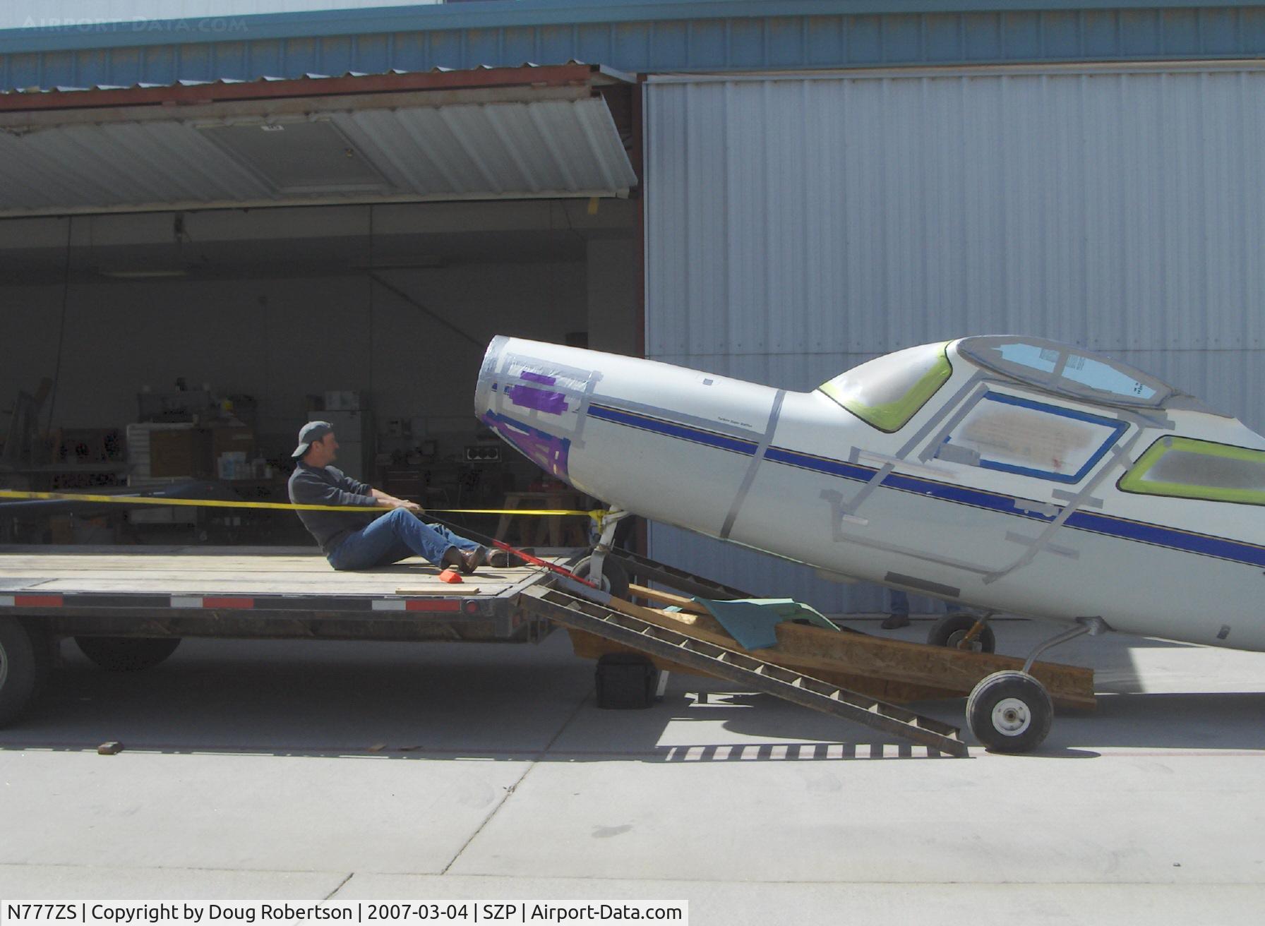N777ZS, 2007 Hollmann Super Stallion C/N 030, Dierenfield Hollmann SUPER STALLION Turboprop, unloading-easy does it
