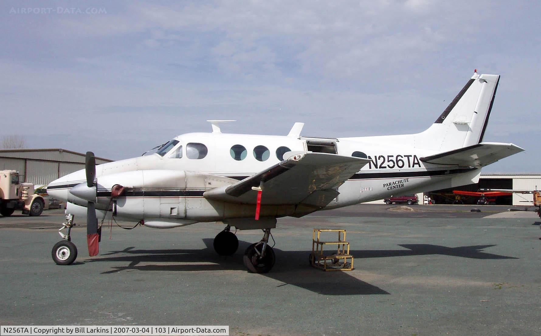 N256TA, 1967 Beech 65-A90 King Air C/N LJ-256, For skydivers