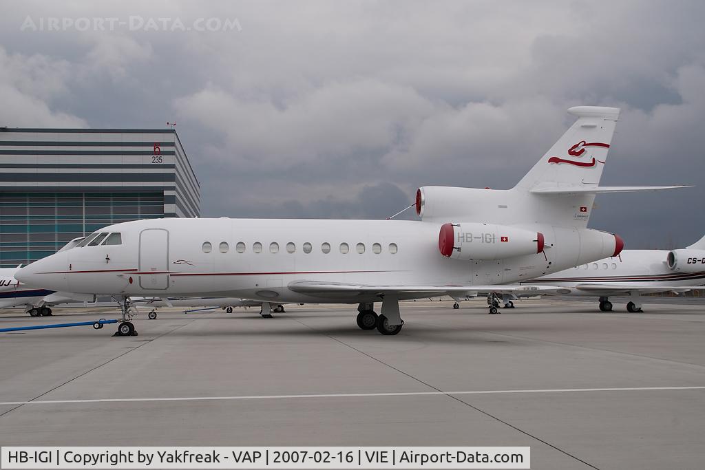 HB-IGI, Dassault Falcon 900EX C/N 83, Cat Aviation Falcon 900