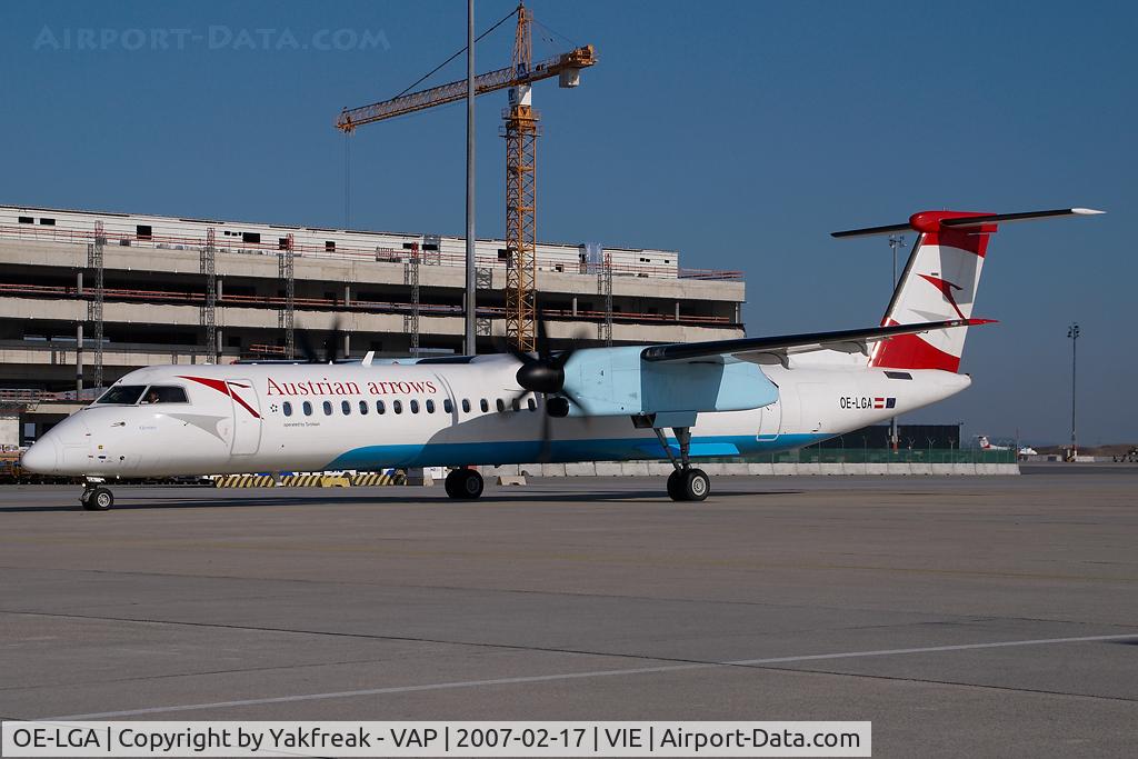 OE-LGA, 1999 De Havilland Canada DHC-8-402Q Dash 8 C/N 4014, Austrian Arrows Dash8-400