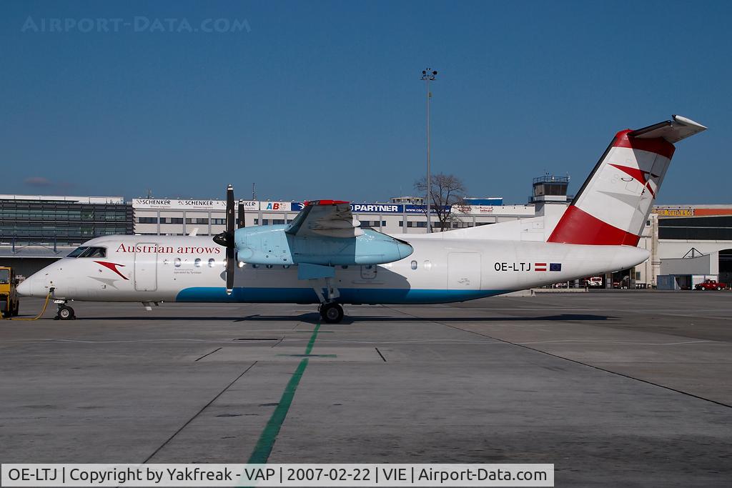 OE-LTJ, 1997 De Havilland Canada DHC-8-314Q Dash 8 C/N 481, Austrian Arrows Dash8-300
