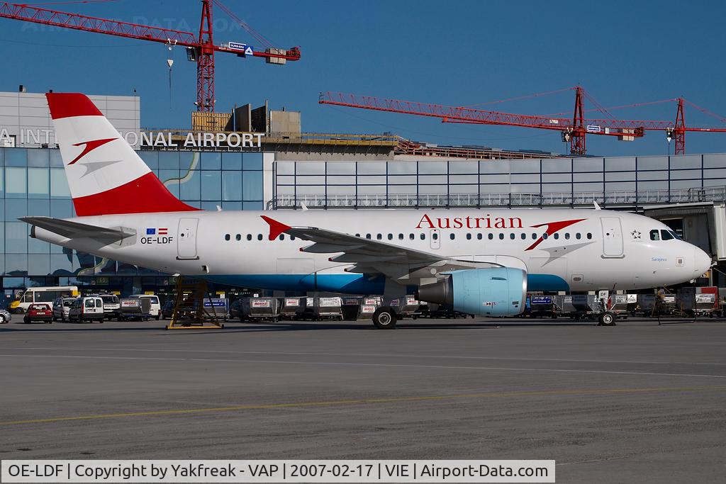 OE-LDF, 2005 Airbus A319-112 C/N 2547, Austrian Airlines Airbus 319