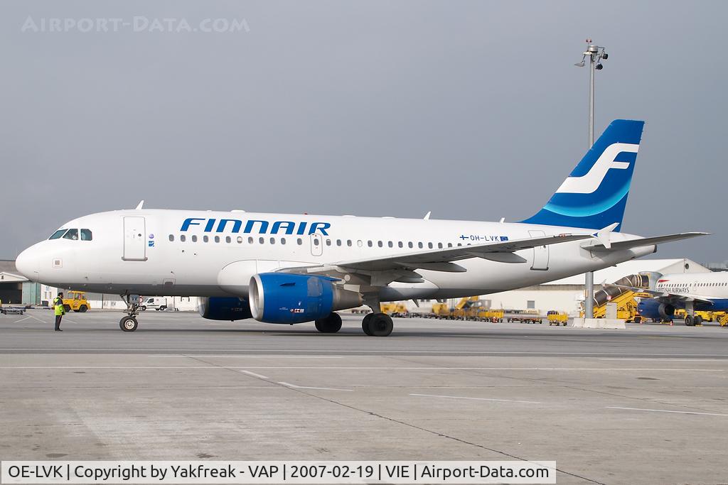 OE-LVK, 1992 Fokker 100 (F-28-0100) C/N 11397, Finnair Airbus 319