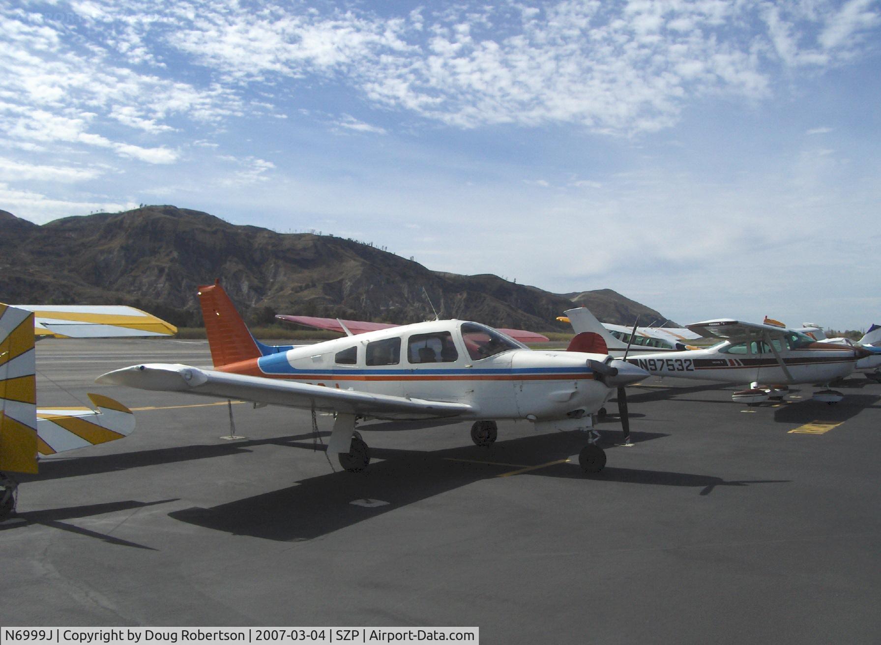 N6999J, 1976 Piper PA-28R-200 C/N 28R-7635373, 1976 Piper PA-28R-200 ARROW, Lycoming IO-360-B1E 200 Hp