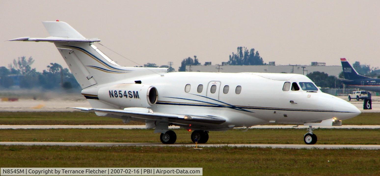 N854SM, 1971 Hawker Siddeley BH.125-400A C/N NA766, Hawker 125