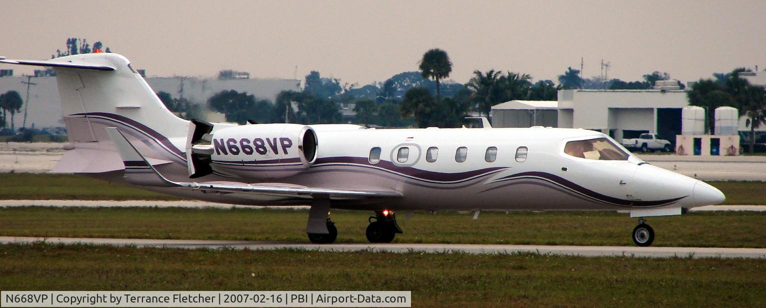 N668VP, 2001 Learjet Inc 31A C/N 31-232, Learjet 31A