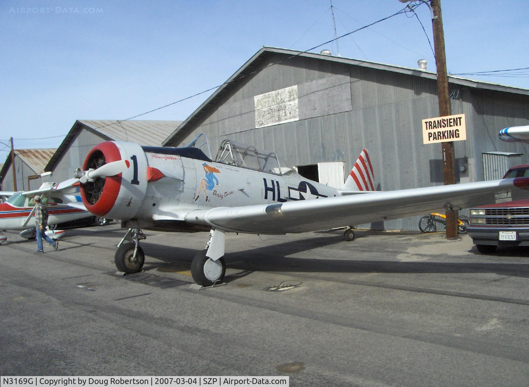 N3169G, 1945 North American AT-6F Texan C/N 121-42937, 1945 North American AT-6F TEXAN, P&W R-1340 550 Hp