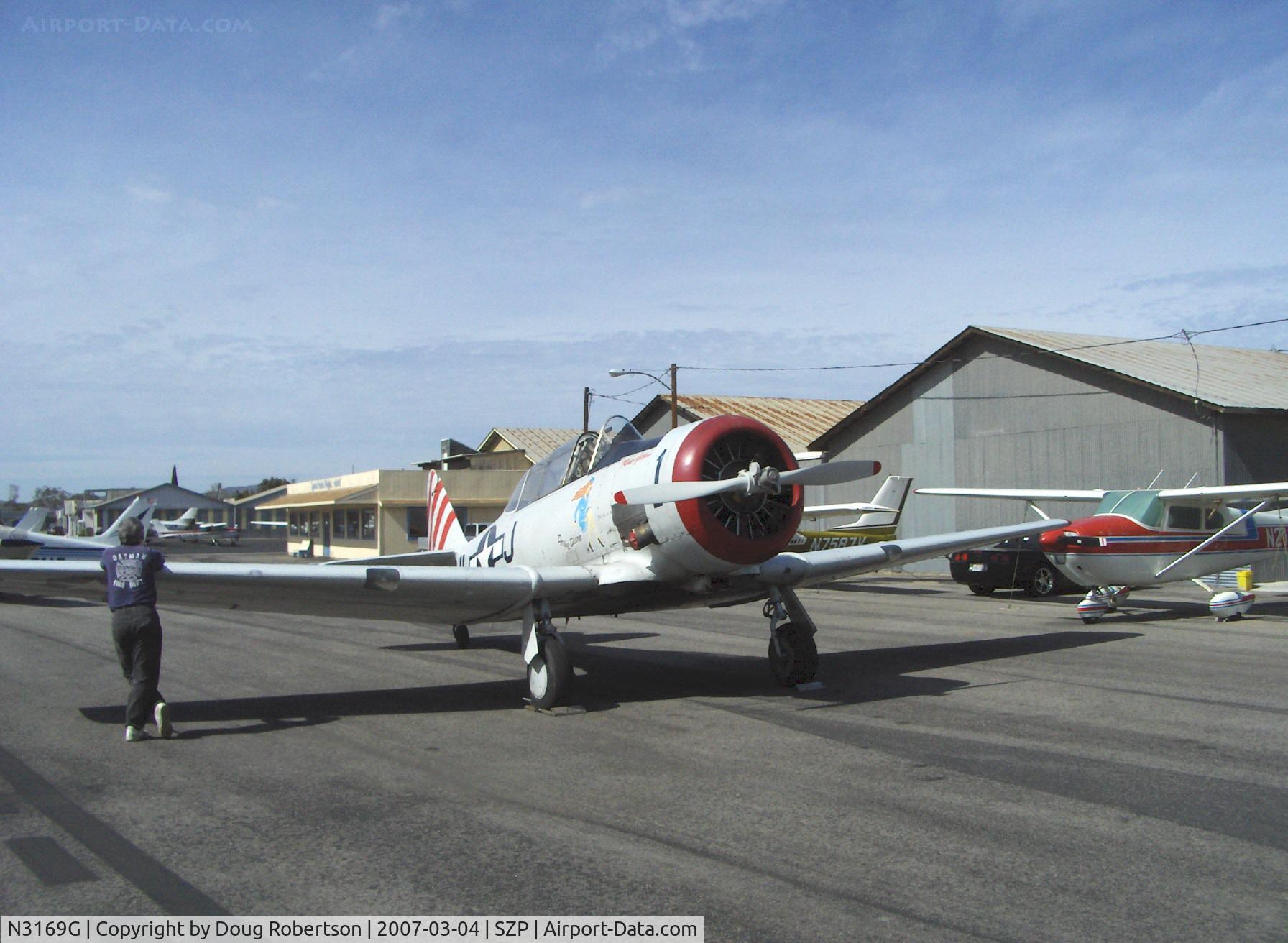 N3169G, 1945 North American AT-6F Texan C/N 121-42937, 1945 North American AT-6F TEXAN, P&W R-1340 550 Hp