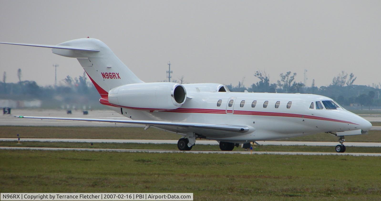 N96RX, 1998 Cessna 750 Citation X Citation X C/N 750-0044, Citation 750