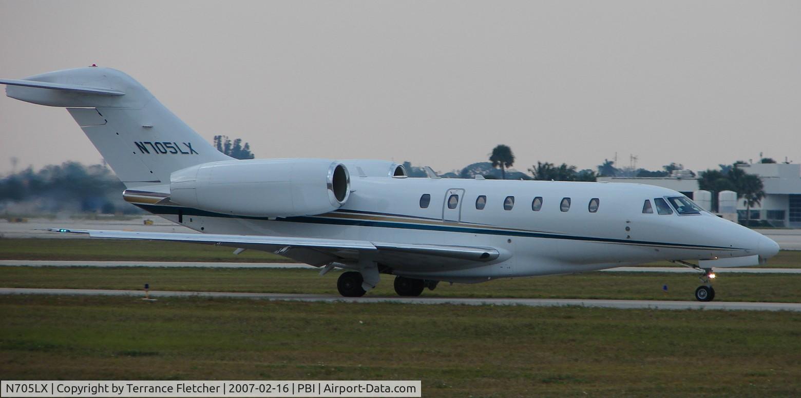 N705LX, 1999 Cessna 750 Citation X C/N 7500082, Citation 750