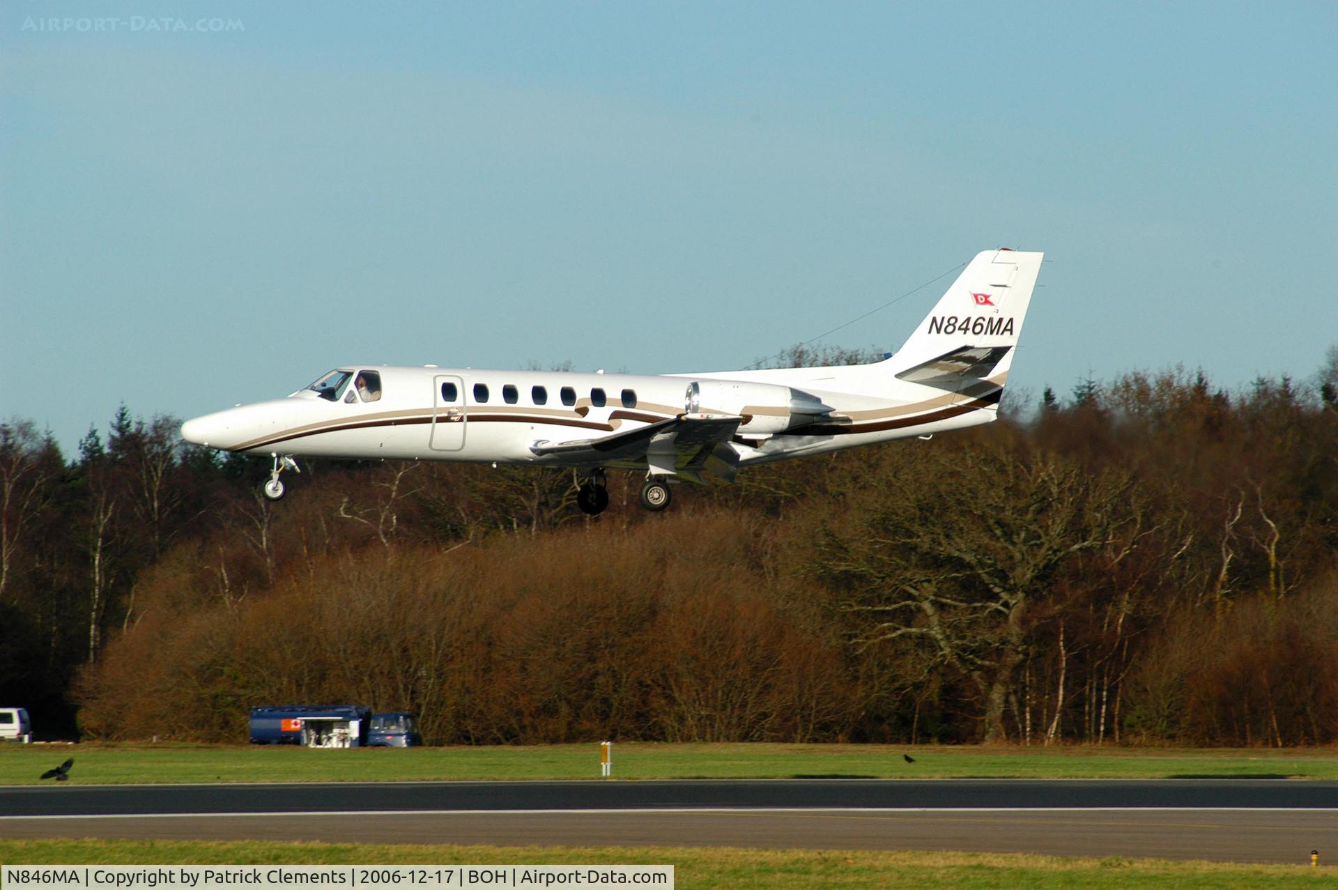 N846MA, 1990 Cessna 560 C/N 560-0046, GULFSTREAM