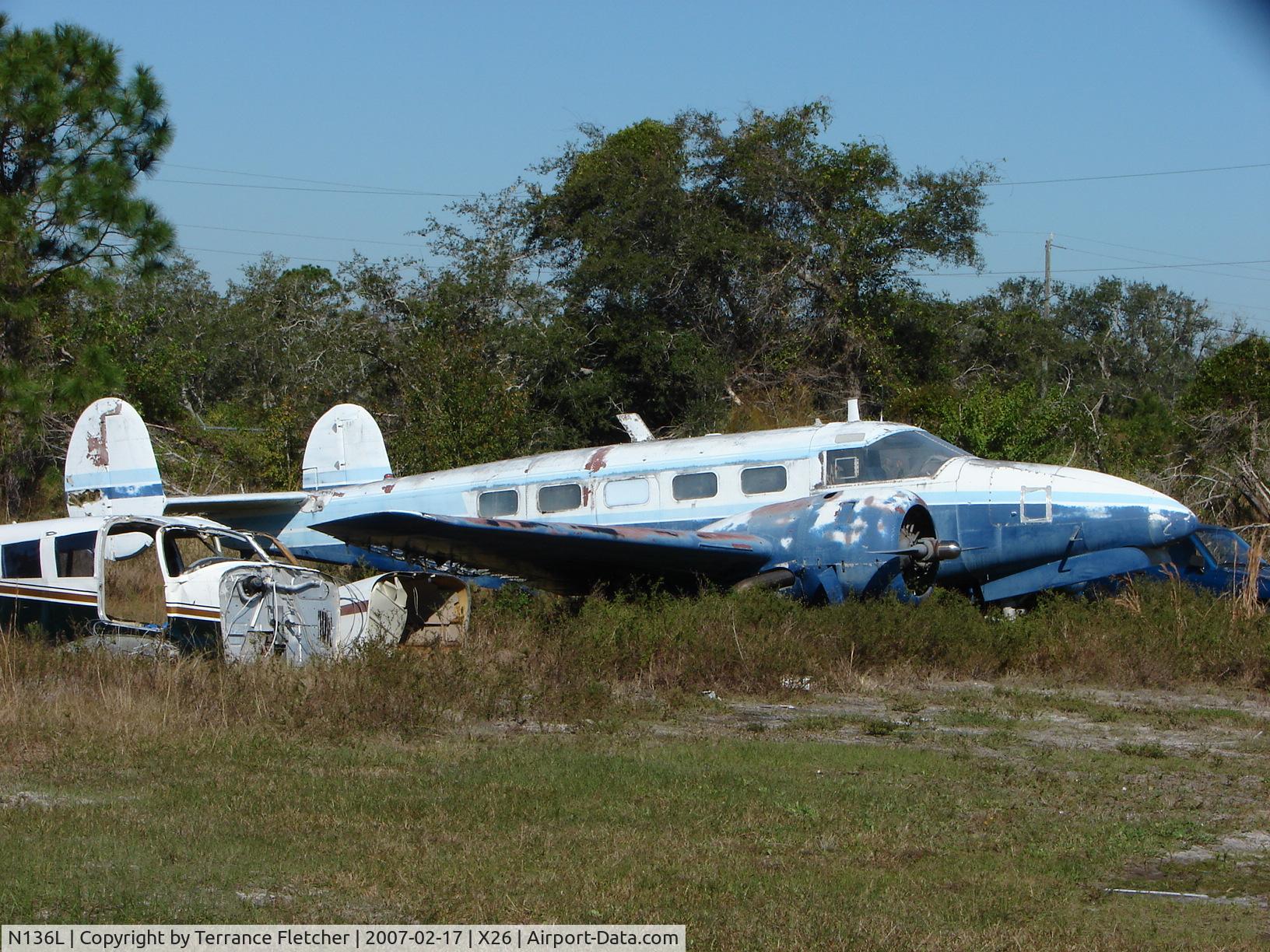 N136L, 1951 Beech C-45H Expeditor C/N AF-129, Beech C-45H