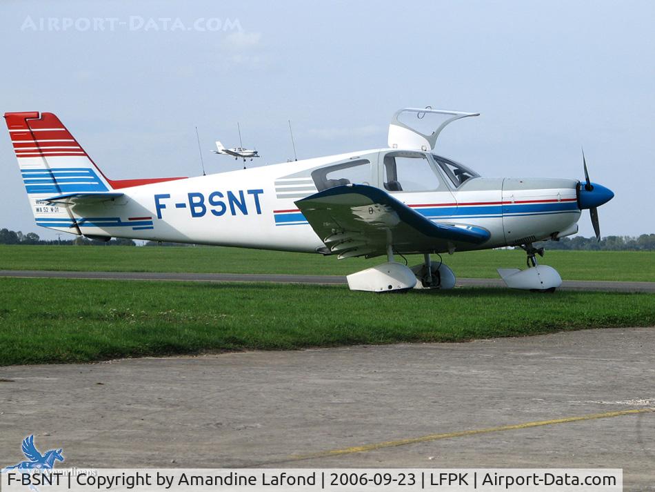 F-BSNT, Wassmer WA-52 Europa C/N 31, Appontage sur le dos de NT !