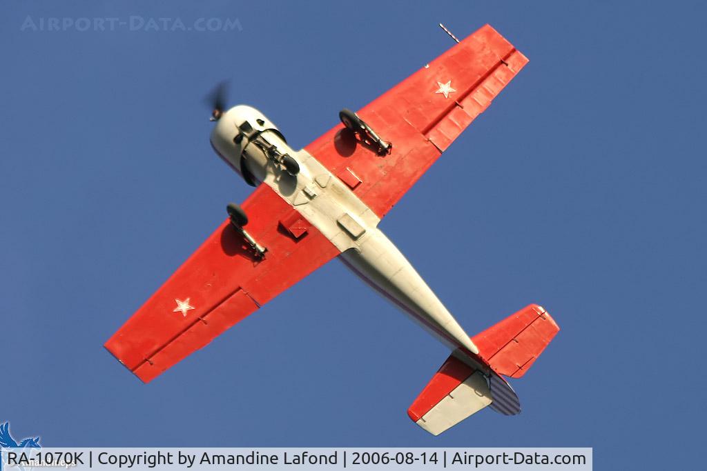 RA-1070K, 1989 Yakovlev Yak-52 C/N 1070, 70K