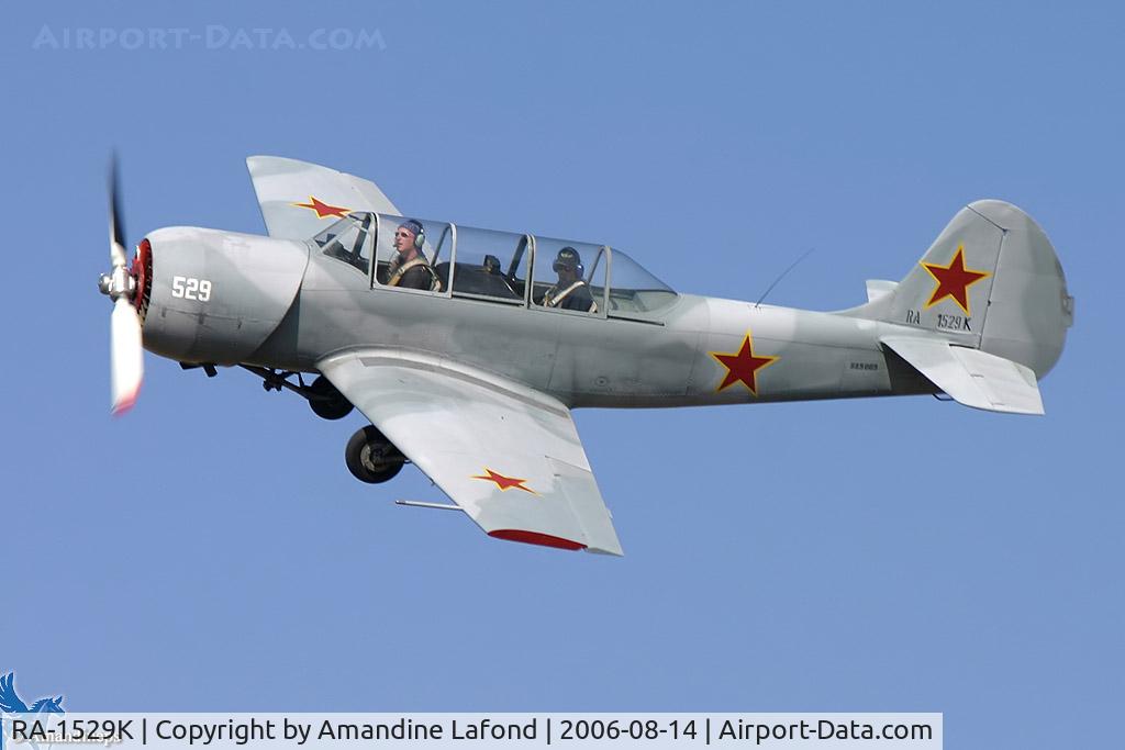 RA-1529K, 1989 Yakovlev Yak-52 C/N 889009, hihiiiii