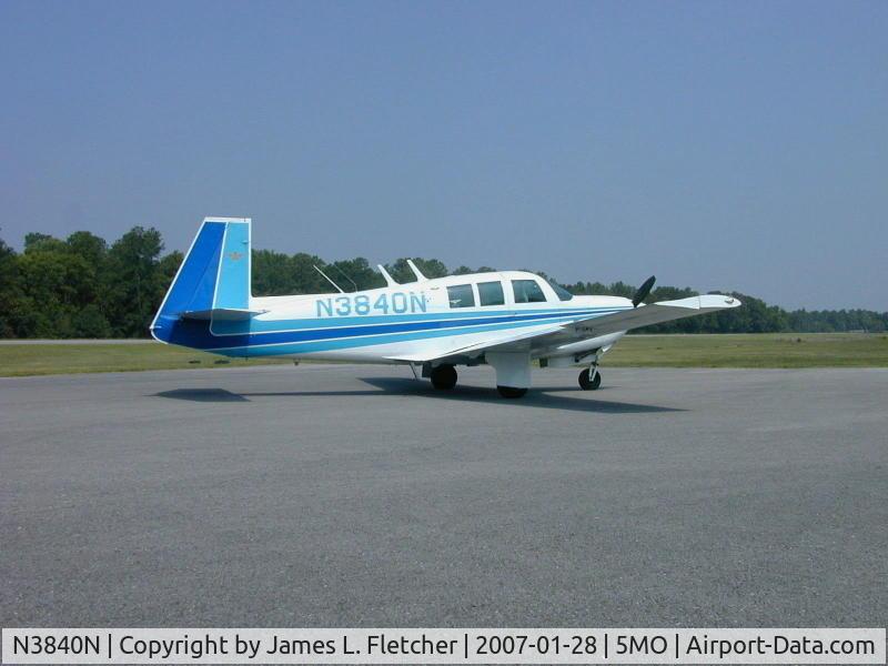 N3840N, 1968 Mooney M20F Executive C/N 680127, 1968 M20F with 201 mods