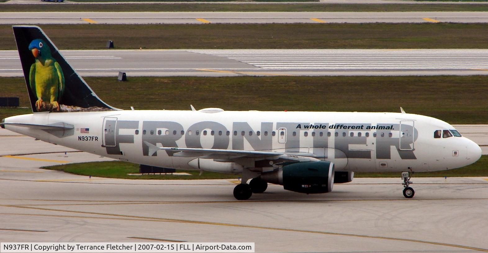 N937FR, 2005 Airbus A319-111 C/N 2400, Airbus A319