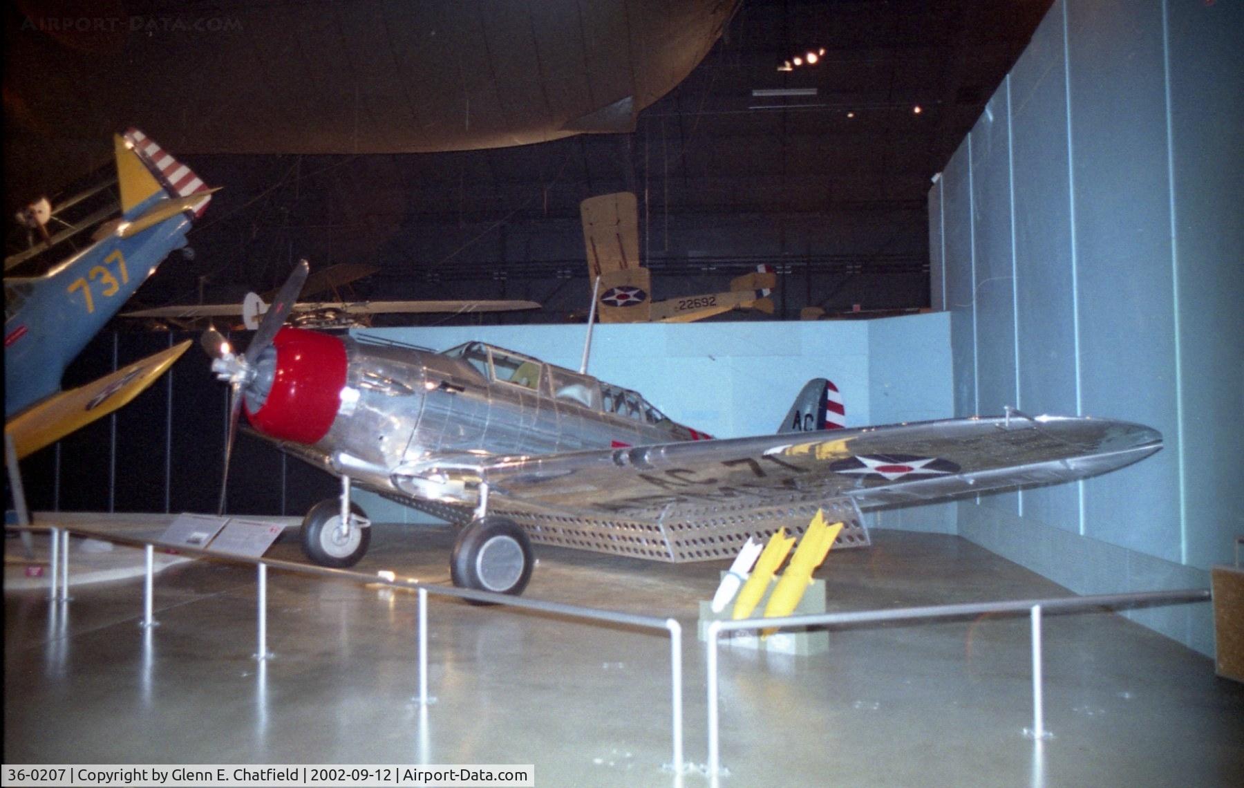 36-0207, 1936 Northrop A-17A C/N 234, Northrop A-17A at the National Museum of the U.S. Air Force