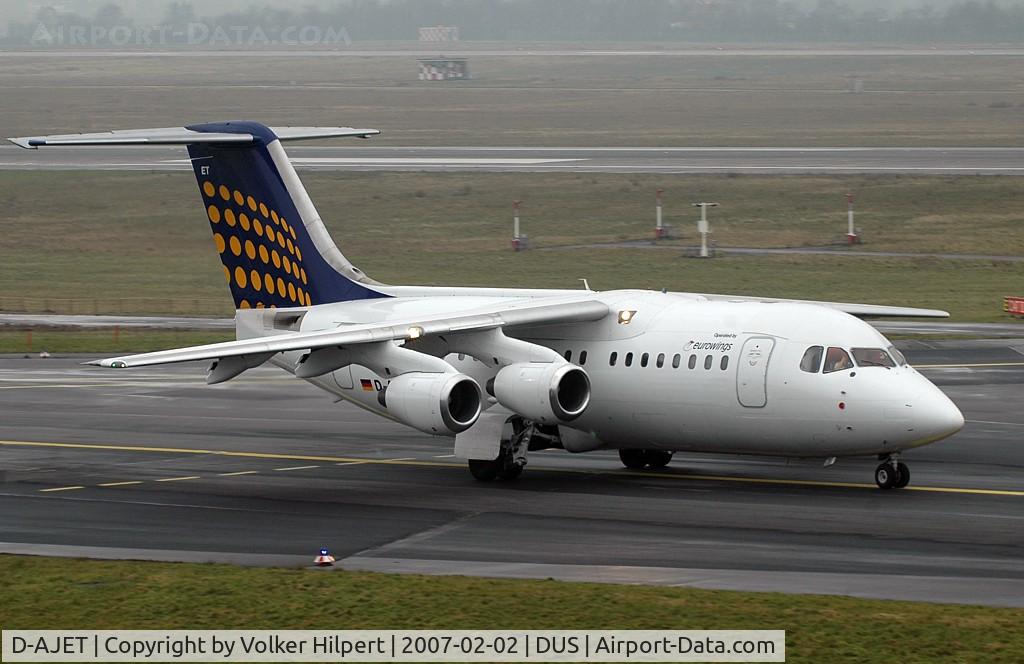 D-AJET, 1991 British Aerospace BAe.146-200 C/N E2201, BAe 146-200