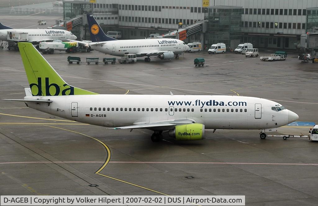 D-AGEB, 1989 Boeing 737-322 C/N 24320, Boeing 737-322