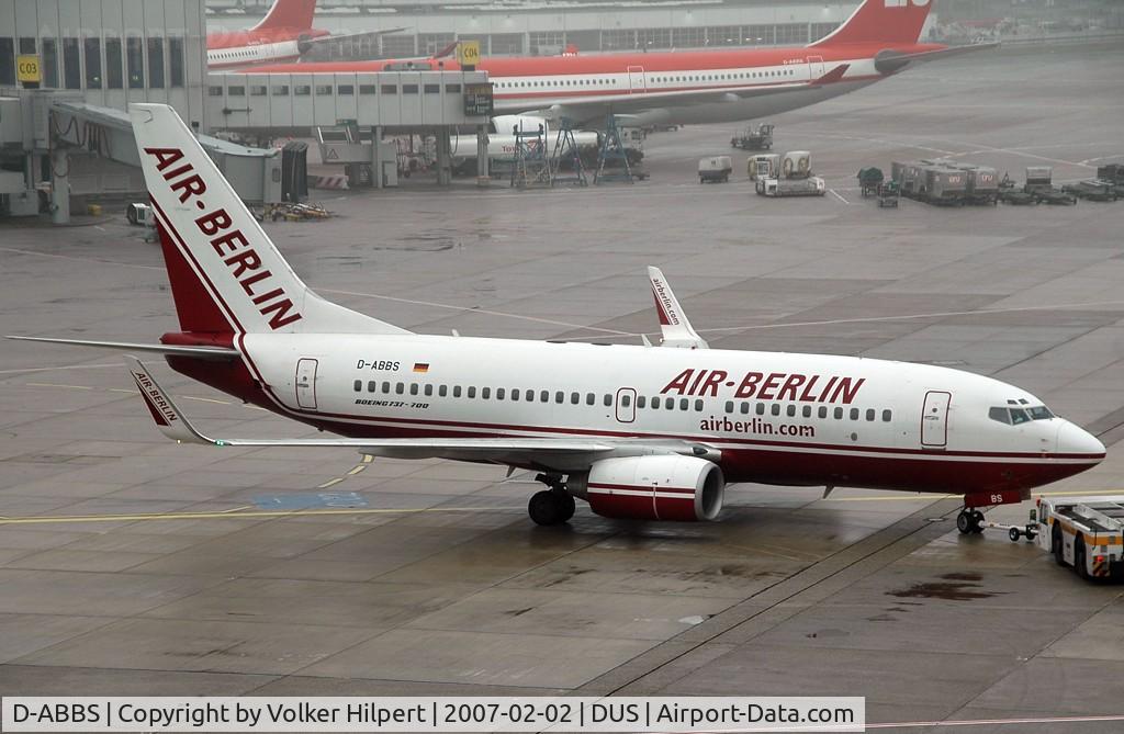 D-ABBS, 2001 Boeing 737-76N C/N 28654, Boeing 737-76N