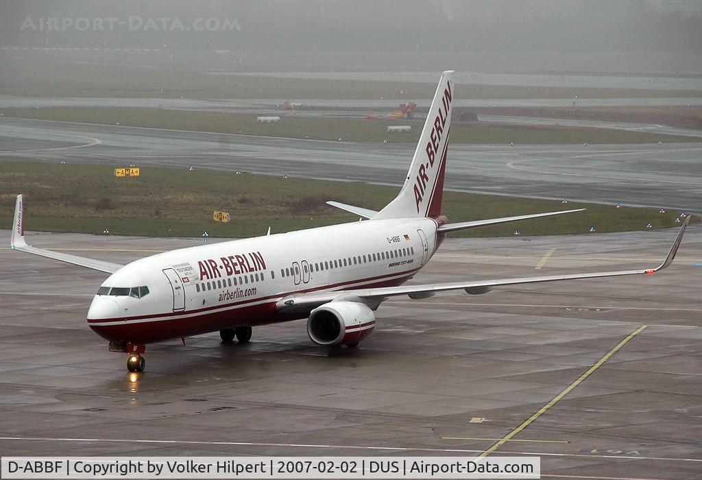 D-ABBF, 2002 Boeing 737-86J C/N 32917, Boeing 737-86J