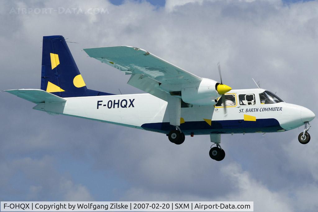 F-OHQX, 1984 Britten-Norman BN-2A-26 Islander C/N 3009, visitor