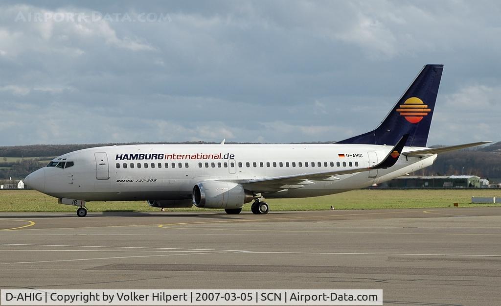 D-AHIG, 1987 Boeing 737-33A C/N 23827, Boeing 737-33A winglets