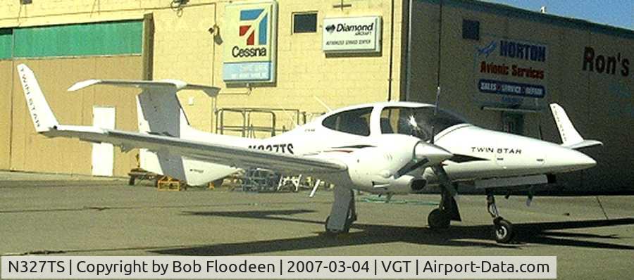 N327TS, 2006 Diamond DA-42 Twin Star C/N 42.AC027, 2007 Diamond DA-42 Twin Star at North Las Vegas