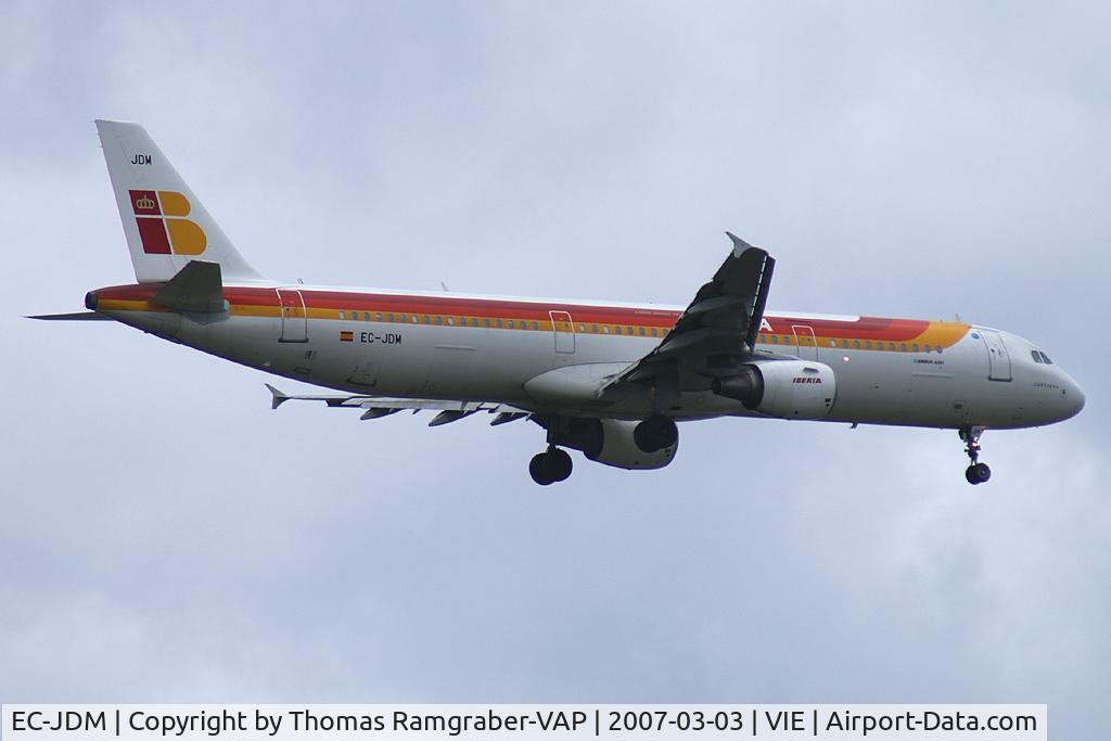 EC-JDM, 2004 Airbus A321-211 C/N 2357, Iberia Airbus A321