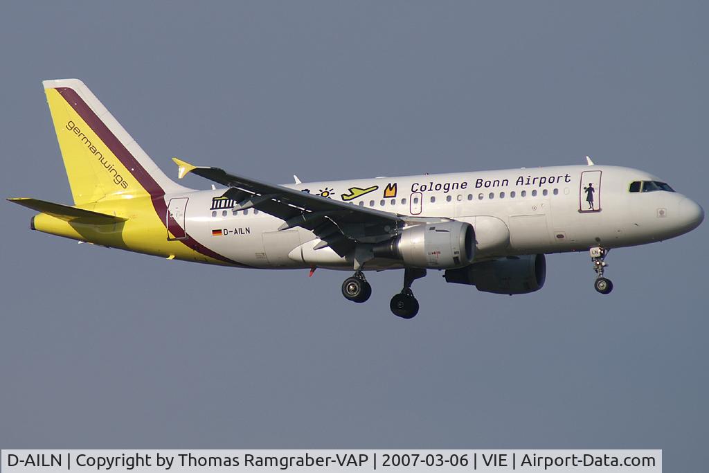 D-AILN, 1997 Airbus A319-114 C/N 700, Germanwings Airbus A319