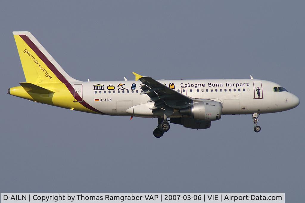 D-AILN, 1997 Airbus A319-114 C/N 700, Germanwings Airbus A319