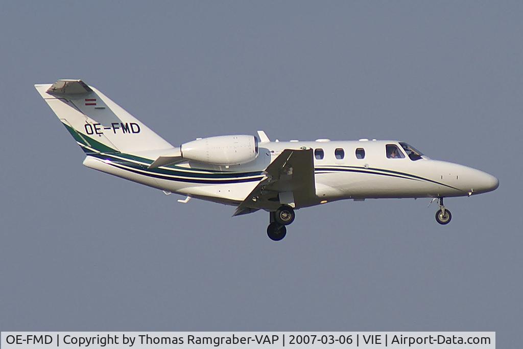 OE-FMD, 2006 Cessna 525 CitationJet CJ1+ C/N 525-0614, Austin Jet Holding GmbH Cessna 525 Citation