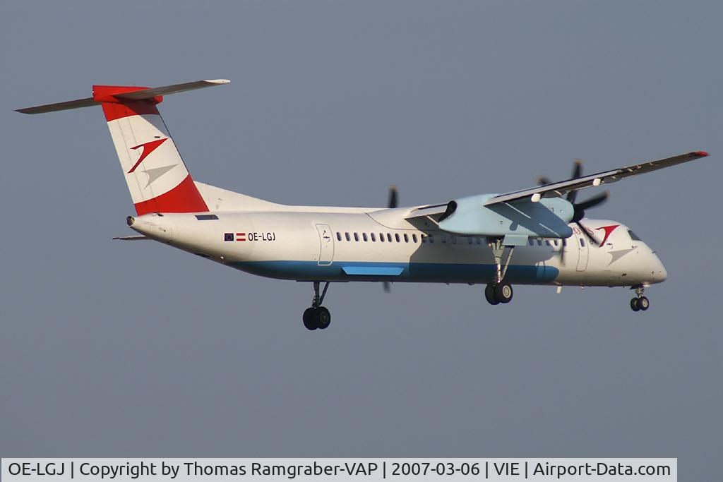 OE-LGJ, 2005 De Havilland Canada DHC-8-402Q Dash 8 C/N 4104, Austrian Arrows Dash8-400