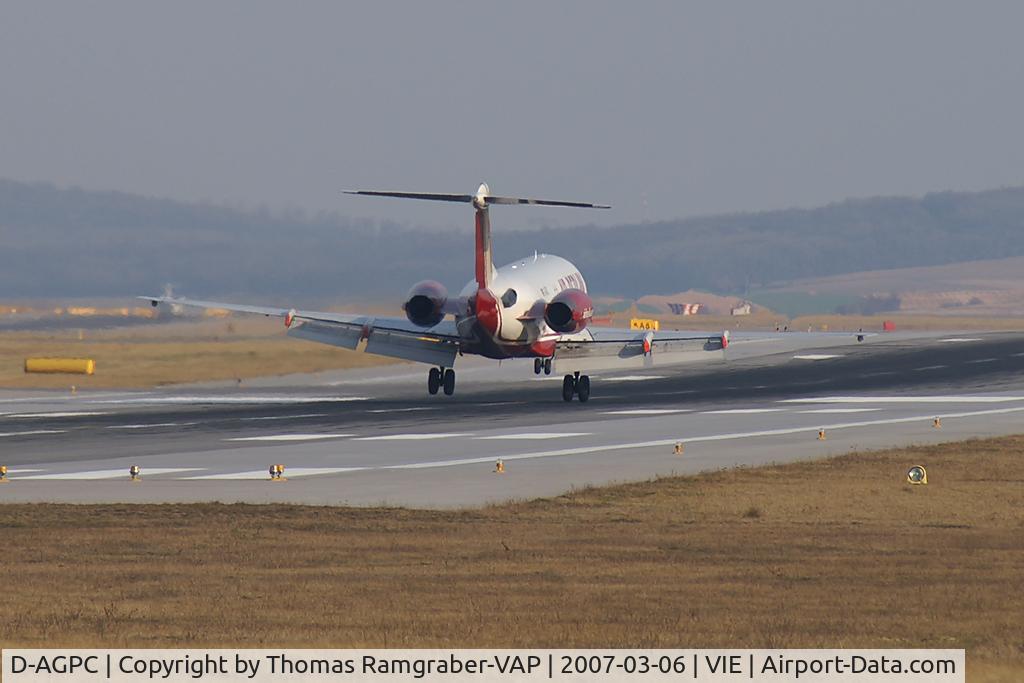 D-AGPC, 1989 Fokker 100 (F-28-0100) C/N 11280, Air Berlin Fokker 100