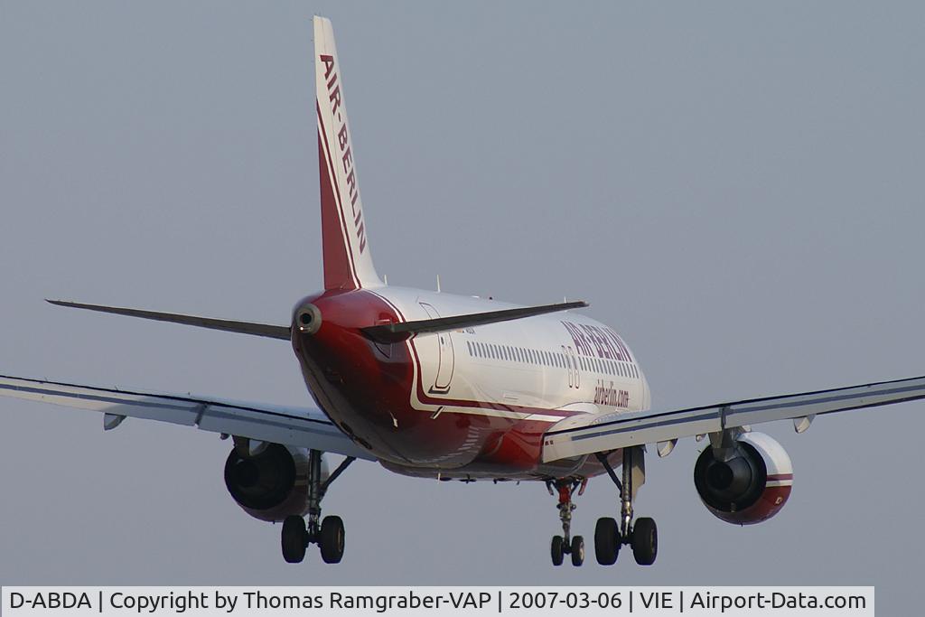 D-ABDA, 2005 Airbus A320-214 C/N 2539, Air Berlin Airbus A320