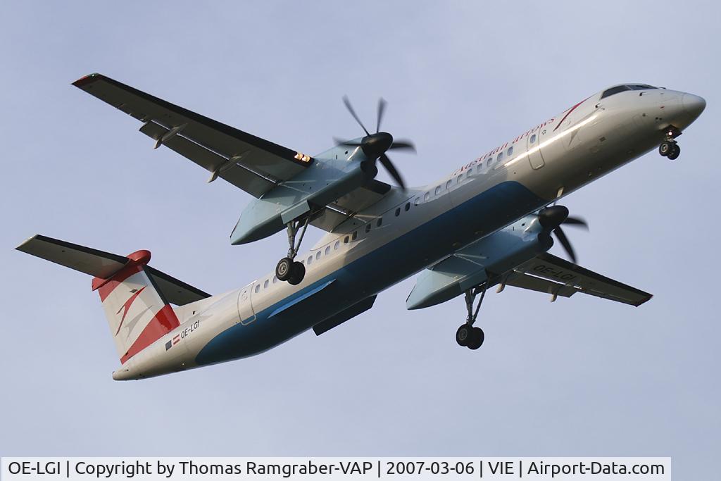 OE-LGI, 2004 De Havilland Canada DHC-8-402Q Dash 8 C/N 4100, Austrian Arrows Dash8-400