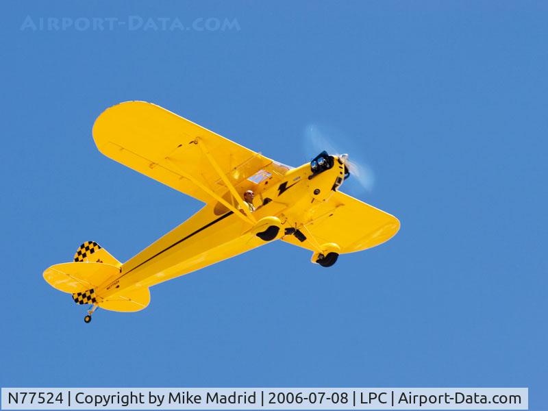 N77524, 1946 Piper J3C-65 Cub Cub C/N 22015, Cub Fly In Lompoc Calif 2006